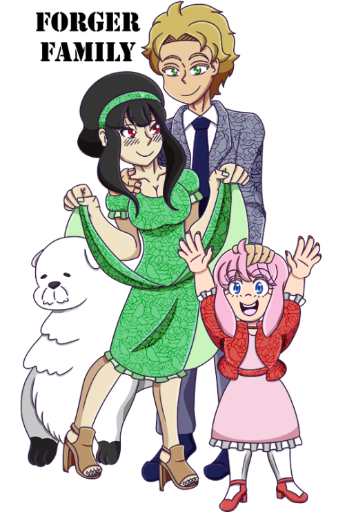 Forger Family of “Spy x Family”Father - Loid Forger - Spy codename TwilightMother -