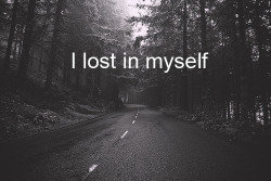 I lost in myself on We Heart It.
