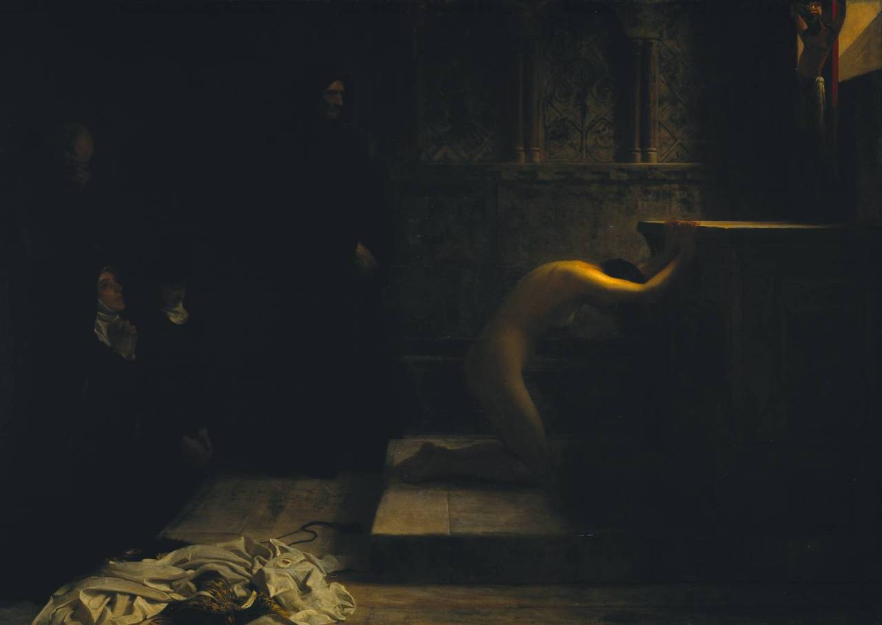 deathandmysticism:  Philip Hermogenes Calderon, St. Elizabeth of Hungary’s Great