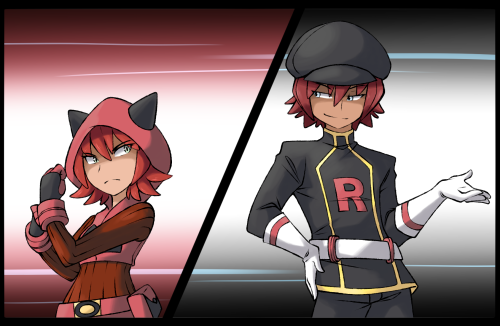 Did I mention Kazzi is painfully loyal to Team Magma and Karlos is every bit of a Rocket as he shoul