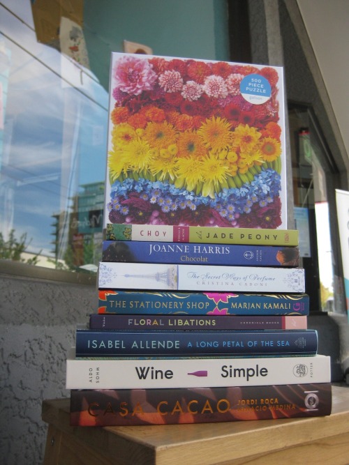 Flowers, chocolate, perfume, wine … and books! Happy Mother’s Day, Vancouver!