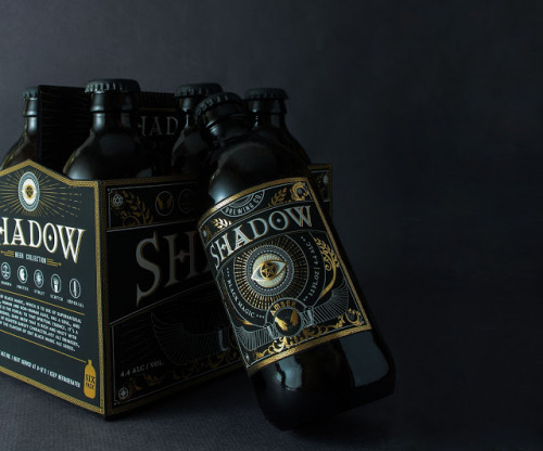 (via Shadow Beer (Student Project) on Packaging of the World - Creative Package Design Gallery)