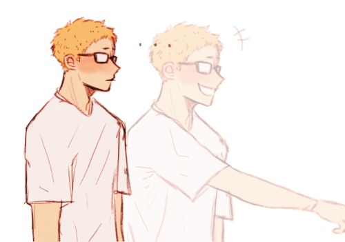 Rip Tanaka And Noya-Another HQ Stageplay Redraw :D I Rarely Draw Karasuno So This Was Fun Hahahdh