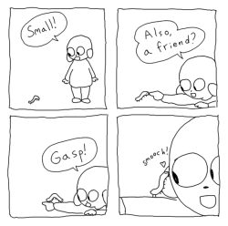 lumnch: THE TINIEST FRIEND more comics 