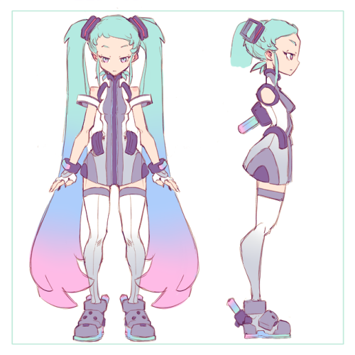 andreacofrancescoart: My first Vocaloid CD featuring Hatsune Miku will be released at the end of Jun