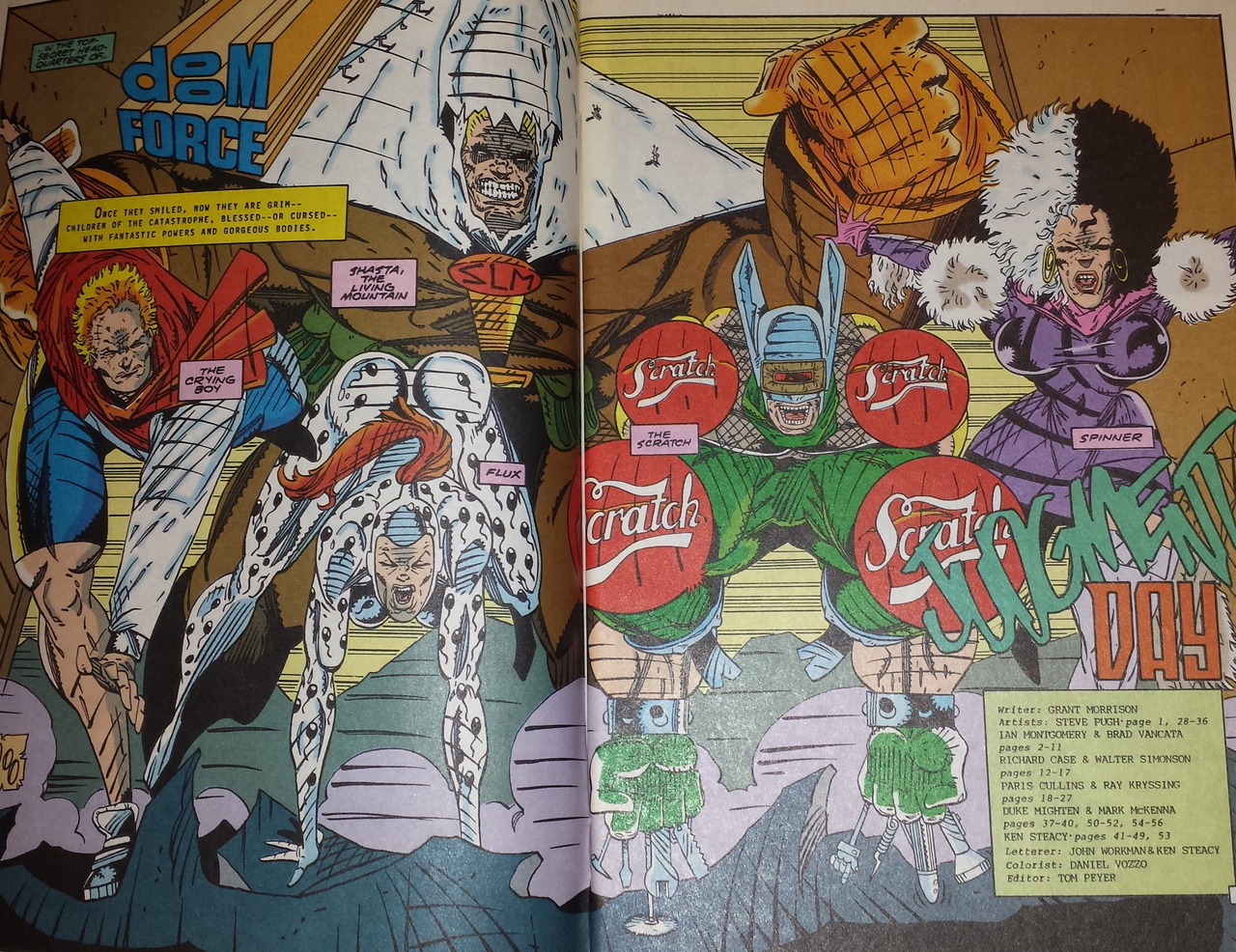 Doom Patrol #60 October 1992  DC Comics Morrison Case Woch