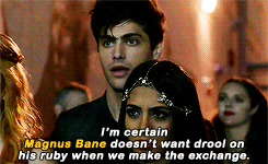 beyonces:  Malec + talking about each other 