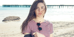 americanapparel:  Kassandra wears the Stripe