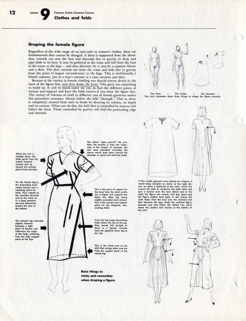 talesfromweirdland:How to draw clothes and folds: some very useful tips and tricks here, for both me