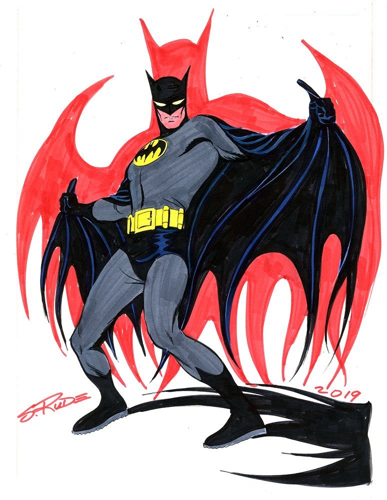 The Bristol Board — Batman by Steve Rude