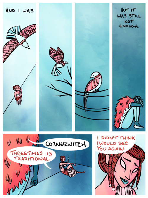 grypphix:charminglyantiquated:a short comic about witches and wishes and wanting things. I WILL NEVE