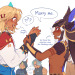 lvnesart:Cyno: drunk and tired of their squabbling, shooting his shot