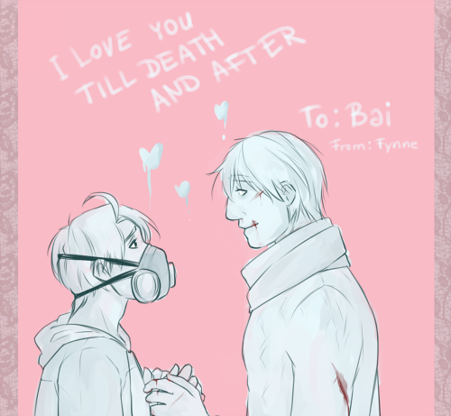 bai-marionette:   Fynniona: &lt;3 For lovely Bai! &lt;3  ASDFGHJKL;!!! *inTERNAL