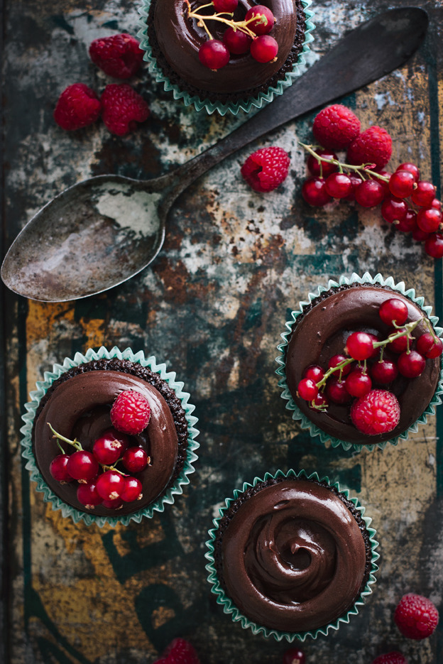 foodopia:  Chocolate Ganache Cupcakes
