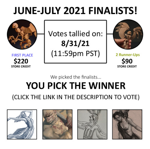 Hey everyone, I’m happy to share with you the finalists to last month’s Art Manikin Chal