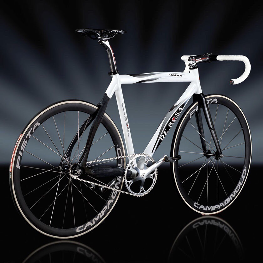 bikeplanet:  De Rosa Merak Pista in Italian words…“Bellissimo”