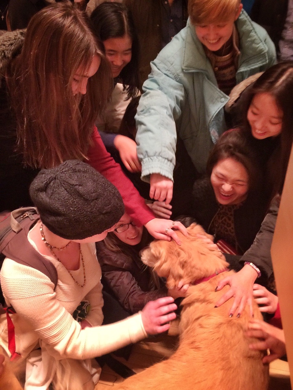 bryankonietzko:  Gunther and I continue our collegiate tour, stopping last night