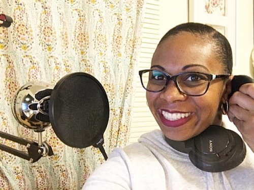 Working on the podcast series for Black-Asian. Testing the sound quality. #blackasianinc #podcasting