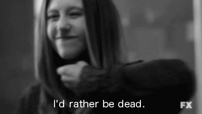 Today it really, really hurts to feel
