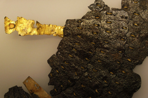 Roman Infantry Scale and Plate Armour and Spearhead taken from around Hadrian’s Wall, Tullie Museum 