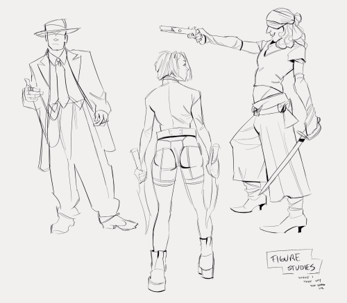 aaaand some figure/misc pinterest studies (also mostly from last year)