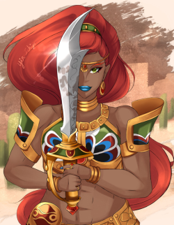 yinichigo: Lady Urbosa! Also known as the “&quot;mom friend” of the champions 