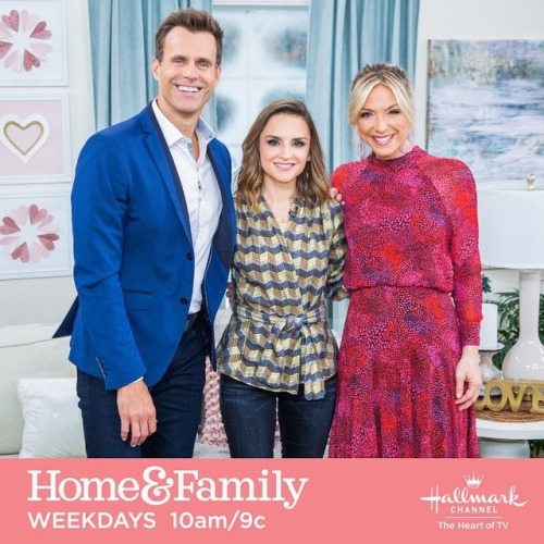 justrachaelleighcook:Rachael’s recent appearance on Home &amp; Family