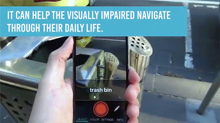 roachpatrol:vastderp:maroonsparrow:sizvideos:Aipoly Vision App helps visually impaired see the world