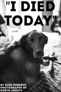 violence0faction:  huffingtonpost:  THIS DOG’S FINAL DAY PROVES WE SHOULD LIVE EVERY DAY LIKE IT’S OUR LAST The Roberts family knew they had to put their beloved dog, Duke, to sleep after the cancer began to take over his body. So, they decided to