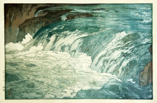 elvispandemonium: Hiroshi Yoshida 吉田 博 (1876 - 1950) - Rapids 1928