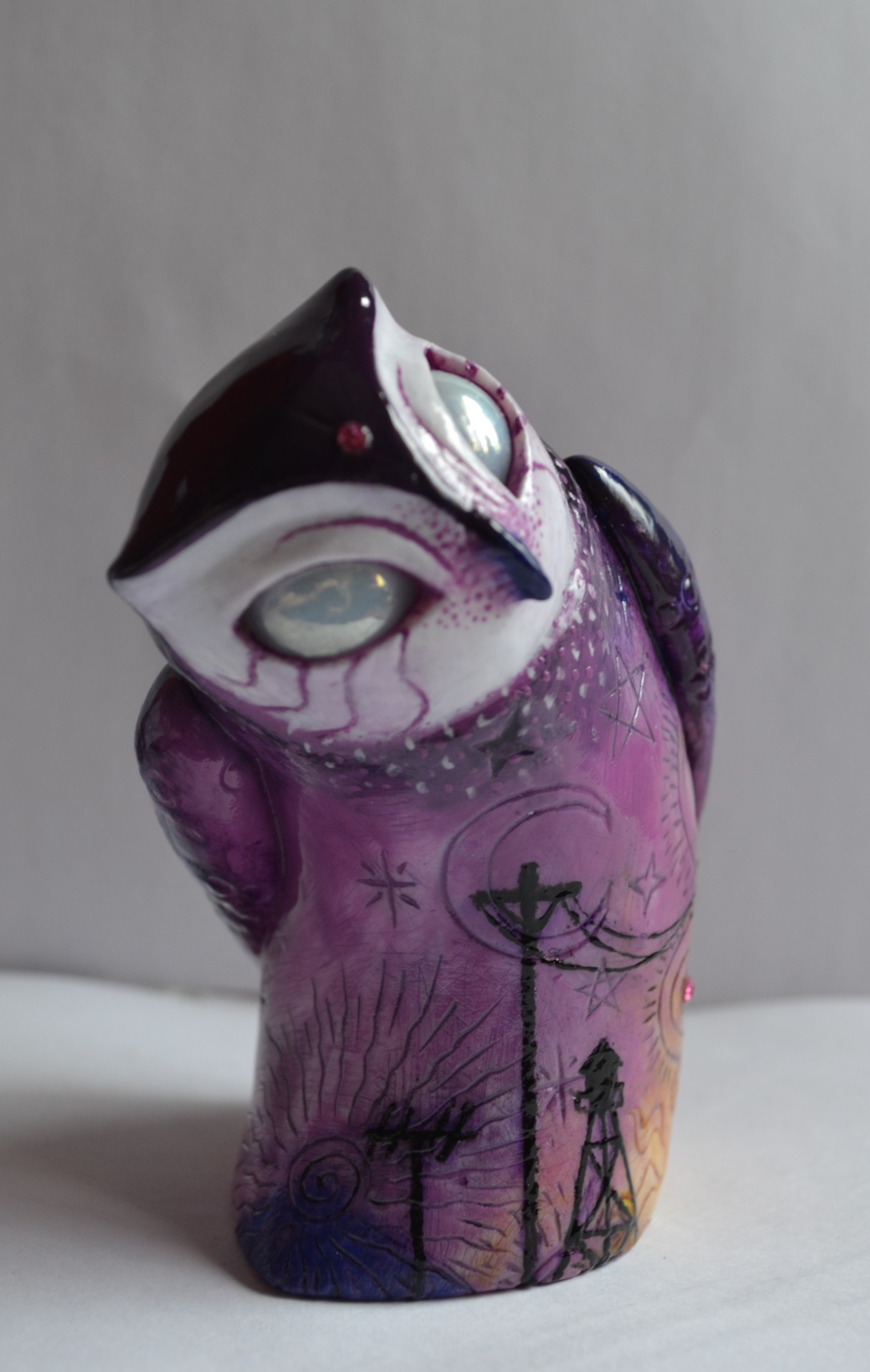 mint-skull:  Nightvale. Inspired by my favourite (next to SleepyCast) podcast. Whoopi