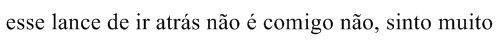 traguei você