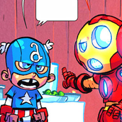 colonelrogers:  Baby Tony: Giant-Size Little Marvel: AvX  #3 