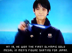 edge-triggered:  Olympic Parallels | Yuna Kim and Yuzuru Hanyu⇒ requested by anon 
