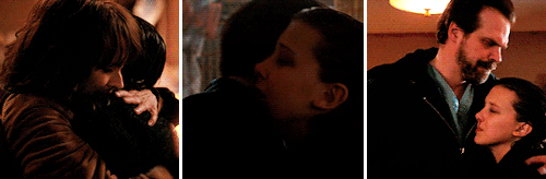 aenhanse:stranger things month ⇛ day fifteen: both seasons + favorite physical contacts↳ the hugs