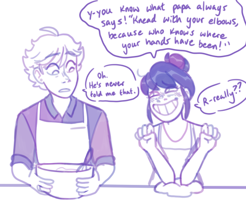 buggachat: Part 103 of my bakery “enemies” au!my apologiesFirst / Prev / Next / All