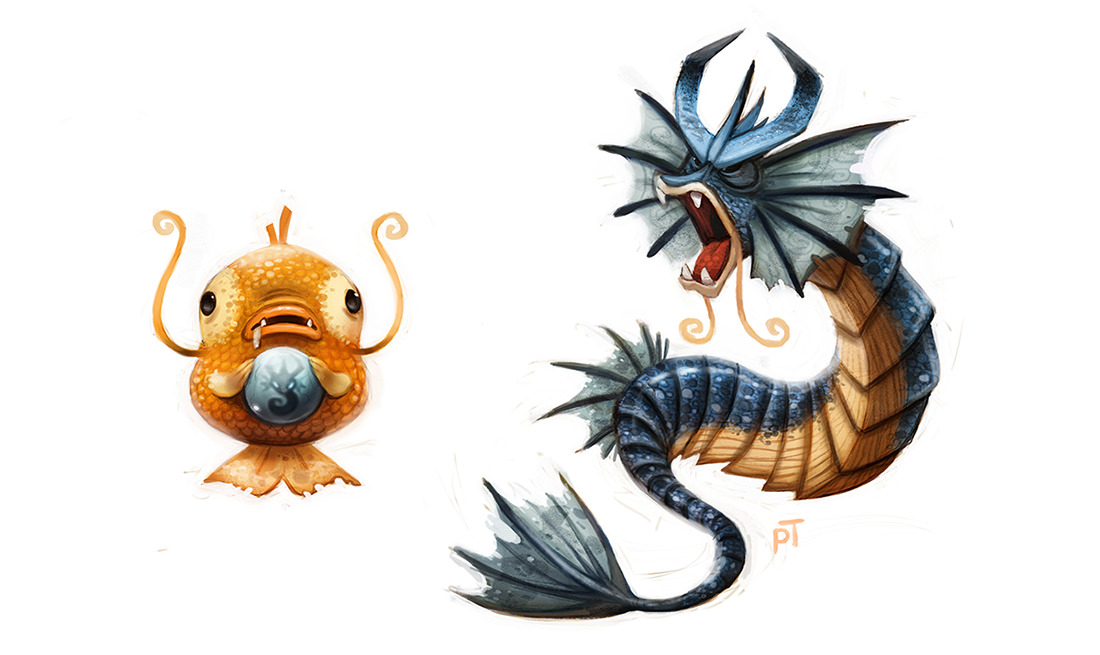pixalry:  Kanto Illustrations #126 - 136 - Created by Piper Thibodeau It’s been