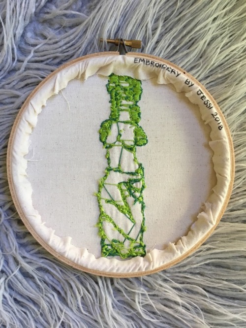 Gummi Venus de Milo Hoop by @embroiderybyjessi (on Instagram & FB) Of course I got a tiny black 