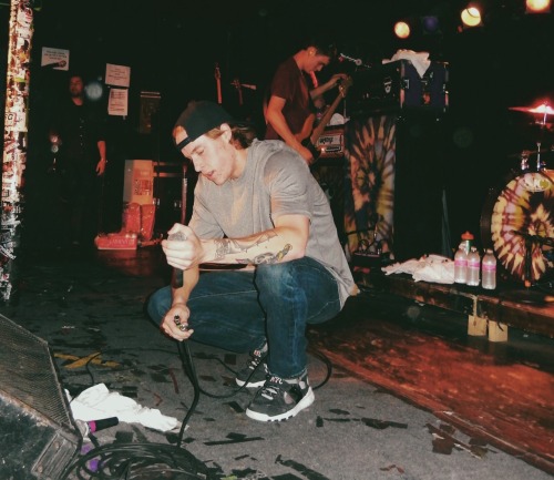 tiffony35:Parker Cannon of The Story So Far at El Corazon