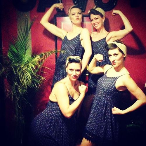 Check us out! The Denver Diamond Dolls performed for over 200 people at the Speakeasy Soiree in Denv