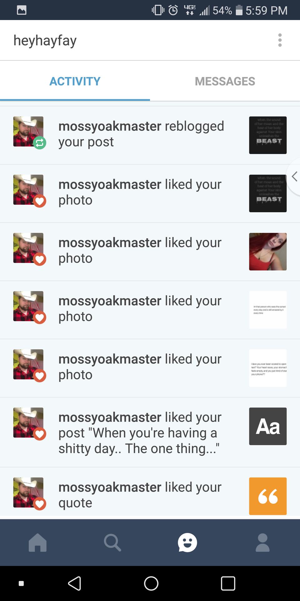 heyhayfay:  Thanks brother 😂❤ @mossyoakmaster   Haha hey sometimes you just