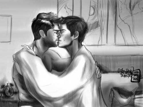 SterekBigBang Fanarts for my author Niahl alias @midnightarrow &lt;3 I love the story &lt;3 they are