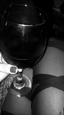 a glass a day keeps the demons away . madloveforya