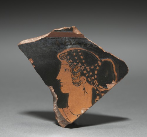 cma-greek-roman-art: Krater Fragment, Nausicaa Painter, c. 460-450 BC, Cleveland Museum of Art: Gree