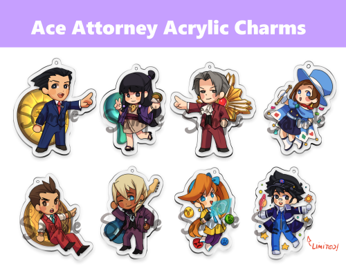 Hello! I’m running an interest check of these acrylic charms I’m planning to make. If you’re interes
