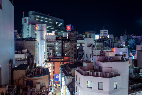 tokyostreetphoto: Urban Canopy, Shibuya （渋谷） Looks nice there