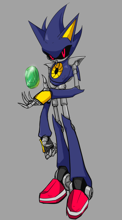 Neo Metal Sonic by MissLegendaryHERO on DeviantArt