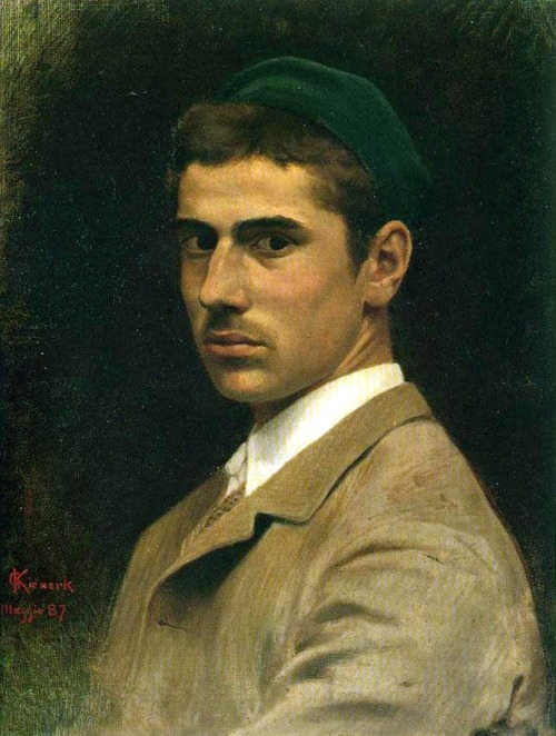 portraituresque:    Giorgio Kienerk (Italian, 1869 - 1948) - self portrait