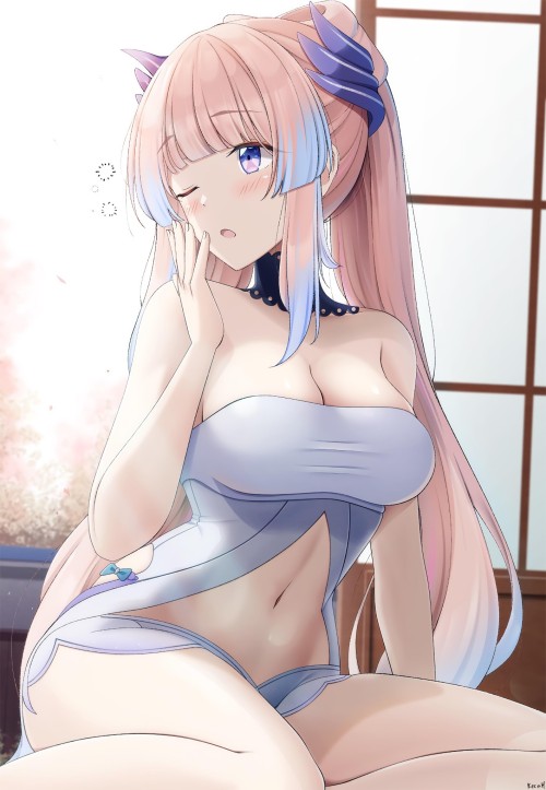 boldanimegirls:Sangonomiya