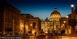 socialfoto:  Vatican in Golden Glow. by jethwa